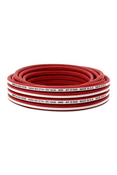 ALAYED Red High Pressure Air Hose - 40 Meters - 8mm from Al-Ayed