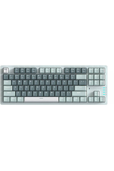 THUNDEROBOT K87 Keyboard, Wired, USB, US Layout, Green