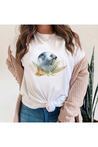 Kartier Tricou Dama Alb Full Moon