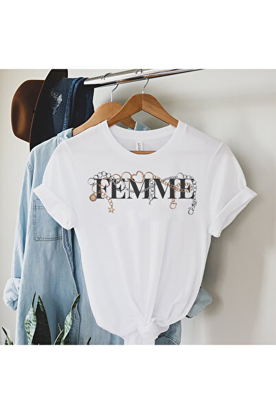Kartier Tricou Dama Alb Femme