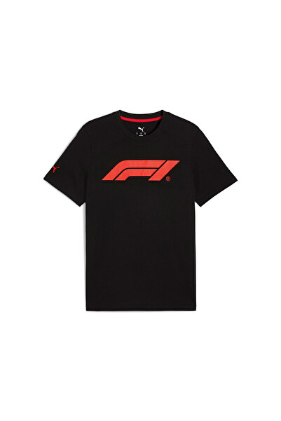 Puma F1 Ess Logo Tee 180g Men's Casual T-Shirt 63326401 Black