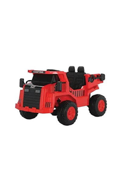 Leno شاحنة كهربائية قوية للأطفال، لون أحمر - BCR7895