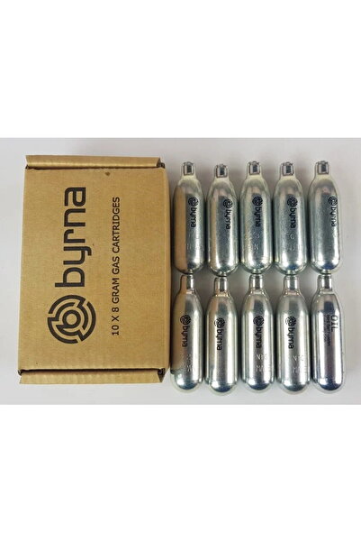 OEM Cartuș CO2 BYRNA 8 g 10 buc 9 + 1 cu ulei