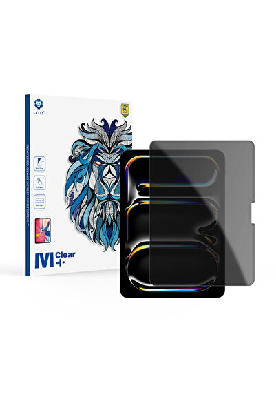 Lito Folie de confidențialitate pentru iPad Pro 11 (2024) - Sticlă clasică 2.5D