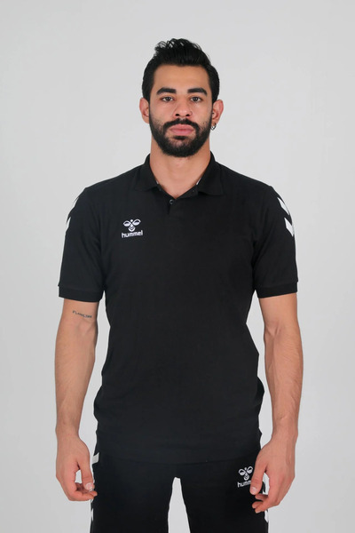 hummel Armin Pamuklu Polo Yaka Tişört – Nefes Alabilir %100 Pamuk, Spor-Şık Stil