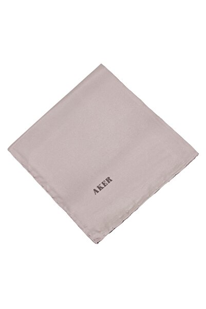 Aker Plain Silk Scarf Twill - Light Powder 977