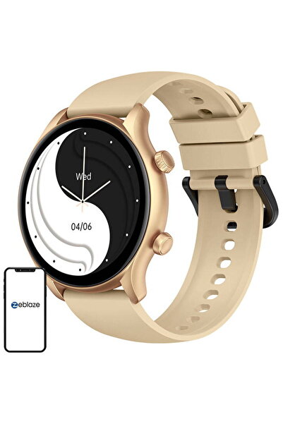 Zeblaze 3 Plus Smartwatch, 1.39 inch, Gold