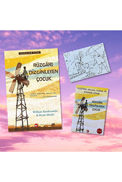Beyaz Balina Yayınları RÜZGARI DİZGİNLEYEN ÇOCUK / ETKİNLİK KİTABI / KARTPOST...