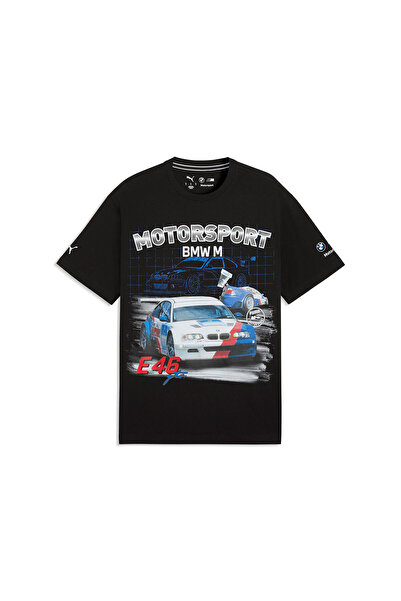 Puma Bmw Mms Sportswear Grphc Tee Men's Casual T-Shirt 63488801 Black
