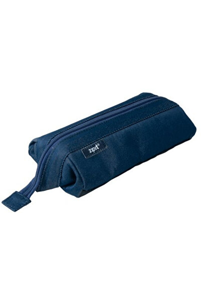 Zipit Lenny Denim Pencil Case - Blue