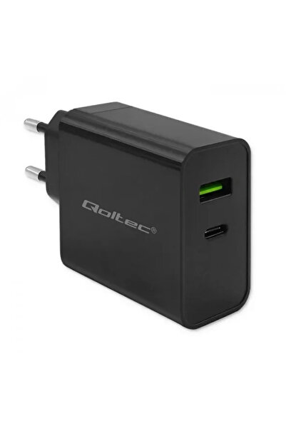 Qoltec USB Type-C,USB Super Quick 45W Negru