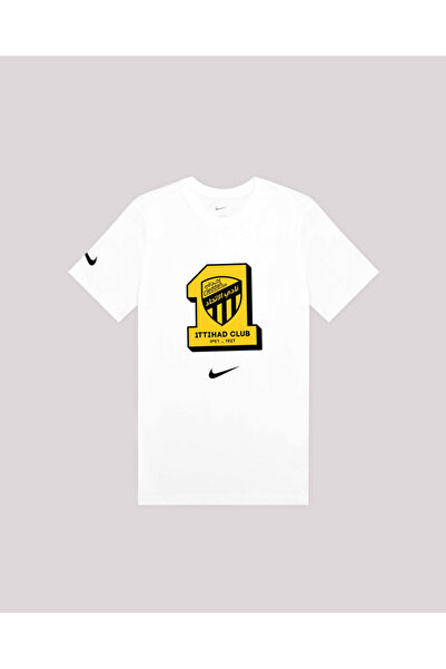 Ittihad تيشيرت أسود بشعار نايكي 1