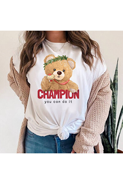 Kartier Tricou Dama Alb Champion