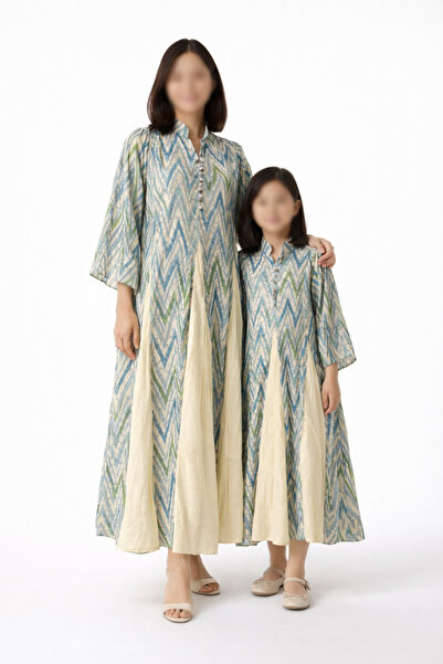 RONZA cotton jalabiya for mother and daughter