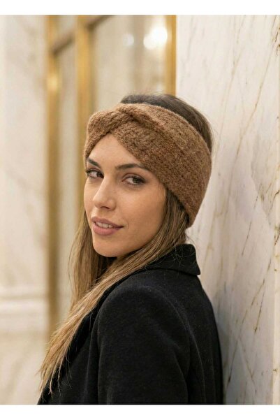 LAGRANZE Bandă de păr tricotată pentru femei – Model Premium cu noduri