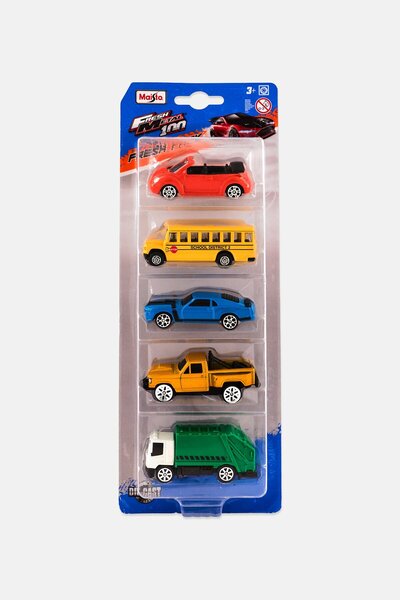 Maisto مجموعة سيارات معدنية جديدة متنوعة مكونة من 5 قطع