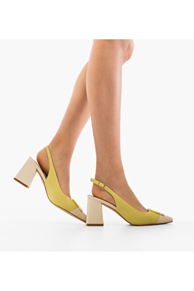 BENOTTİ Pantofi Sandy pentru femei, verzi, mărime: 38