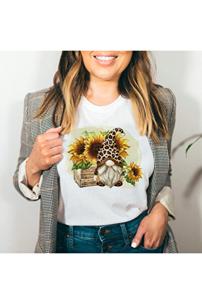 Kartier Tricou Dama Alb Little Autumn