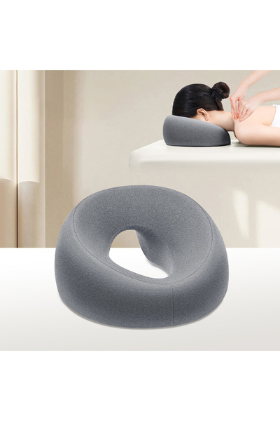 Generic Memory Foam Massage Bed Pillow Massage Face Cradle Headrest for Bed,F...