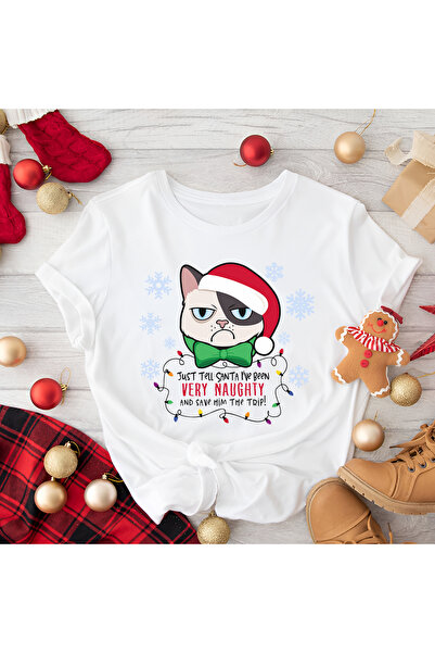 Kartier Tricou Dama Alb Very naughty