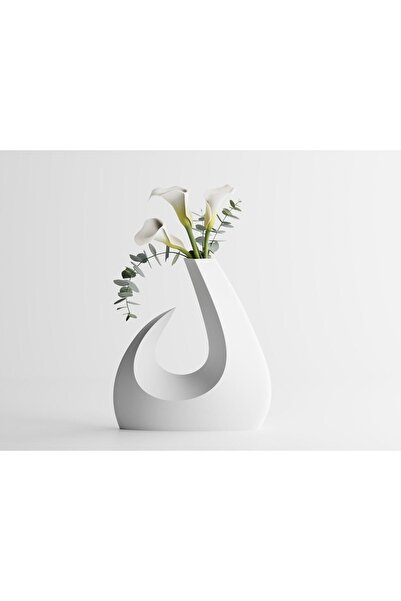 Sani Vase "LUNARA" 220 x 85 x H238 mm - White