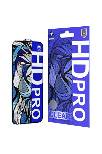 Lito Screen Protector for iPhone 11 Pro Max - HD Pro Clear - Black