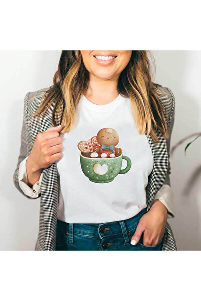 Kartier Tricou Dama Alb Christmas Cookie Mug