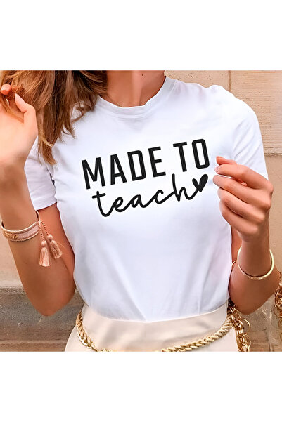 Kartier Tricou Dama Alb Made To Teach