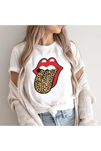 Kartier Tricou Dama Alb Wild Rock