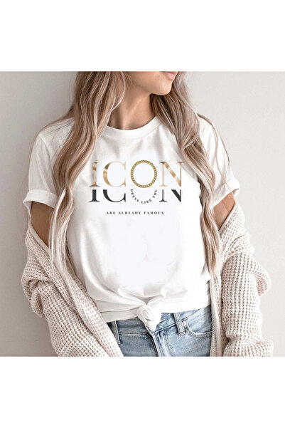 Kartier Tricou Dama Alb Icon