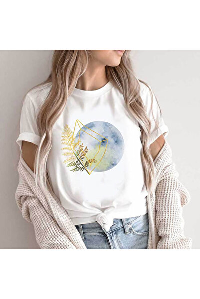 Kartier Tricou Dama Alb Grey Moon