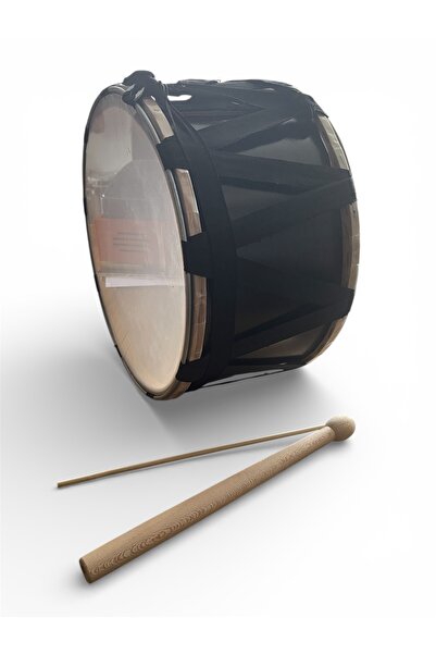 STAİNLES ÇOCUK DAVULU 30CM ASMA DAVUL TOKMAK VE ÇUBUK