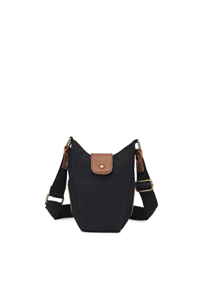 SMART BAGS Kanvas Kumaş Mini Boy Postacı Kadın Çantası 1334