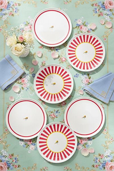 Bernardo Bird Time 6 Piece Cake Set