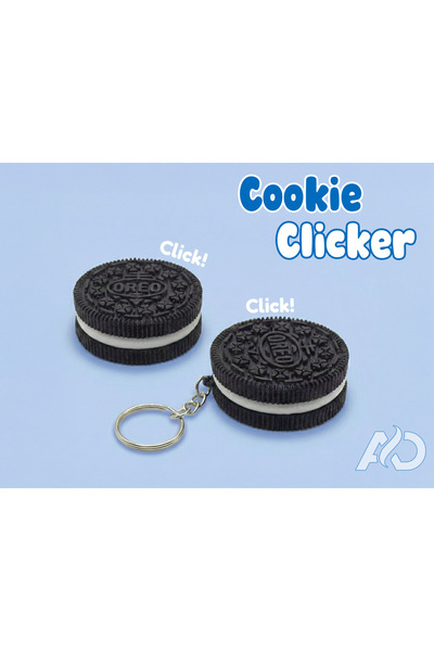 OEM Cookie Clicker 3D Oreo – Jucărie Antistres Inspirată de Switch-uri Cherry MX