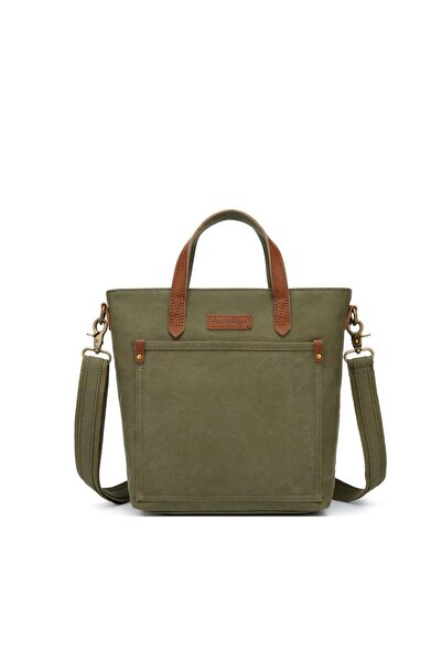 SMART BAGS Kanvas Kumaş Kadın Çantası Elden Tutmalı 1328