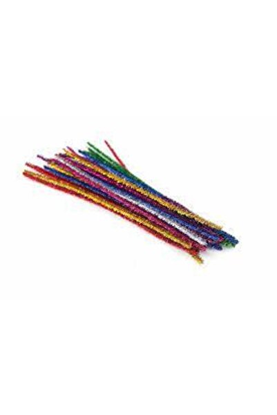 VİVA بوتي شينيل 50 سم ميتاليك، كيس من 25 قطعة (25±2)