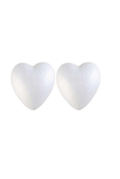 Mas Mileo Styrofoam Foam Figure - Heart - 10m - Pack of 2 1858