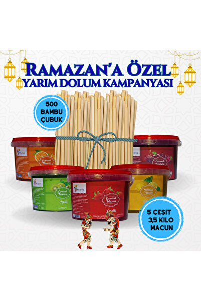 Festiva Ramazana Special Half Filled Ottoman Paste Set-700G 5 Types of Paste ...