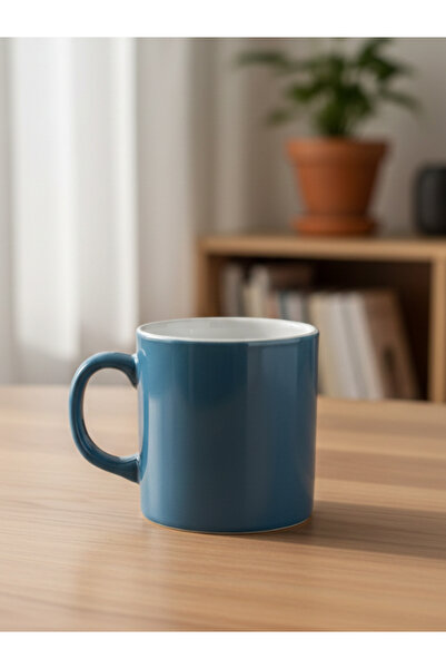 Dörtel Tedarik Solid Color Ceramic Mug