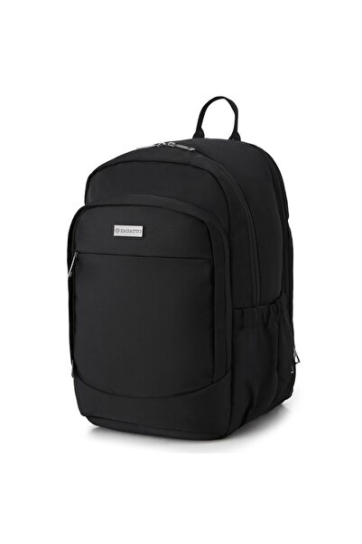 zagatto Rucsac de călătorie pentru avion, negru, bagaj de mână 40×20×25 cm, W...