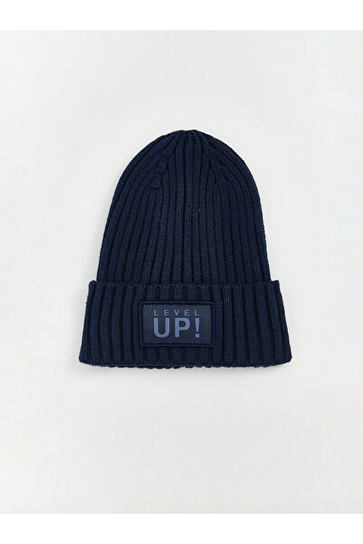 LC Waikiki Ozmarka New Season Label Embroidered Boys' Knitwear Beanie