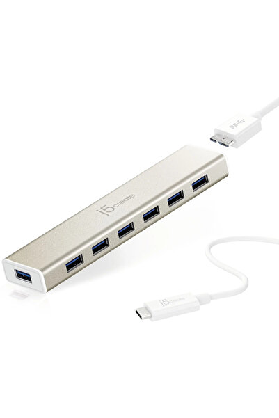 Create Hub USB-C cu 7 porturi J5CREATE - UE/Marea Britanie