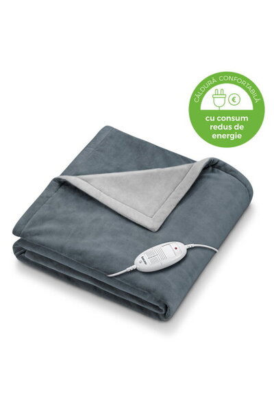 Beurer Pătură electrică HD 75 Gri închis