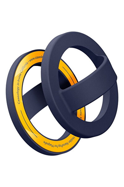 caseology by Spigen Nano Pop MagSafe Silicone Holder, blueberry navy