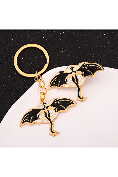 choice2 قطعتان من سلسلة مفاتيح التنين الأسود الشهيرة لكلية باسجياث الحربية، ا...