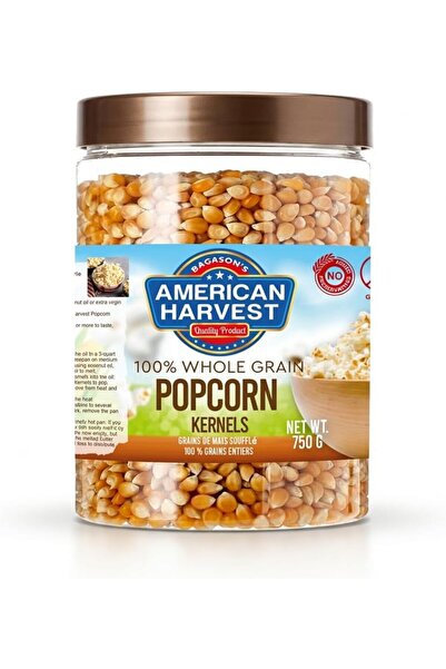 American Harvest Yellow Popcorn Kernels In Jar 750g | Premium Popcorn Kernels