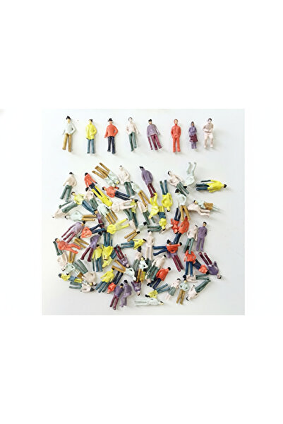 sfs elektrik insan figürü 4 adet karışık 1/50 ölçekli