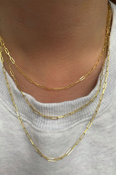 M Miel Women's 3-Piece Chain Necklace