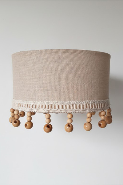 PinkyDuck Ahşap Boncuklu Lambader Şapkası